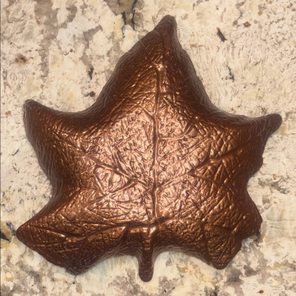 3 Akcam Turkish Glass Nesting Maple Leaf Bowls/Plates - Picture 6 of 8